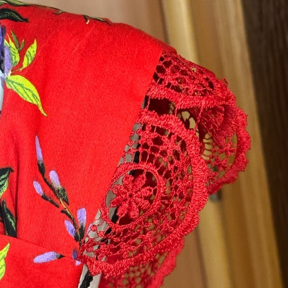 Samantha Sung fit and flare belted floral maxi dress sz 20. XXl - Picture 6 of 16